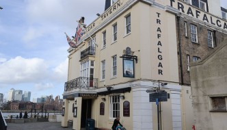 The Trafalgar Tavern, Greenwich in London