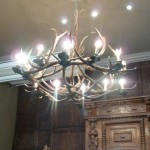 The Old Queens Head - lights