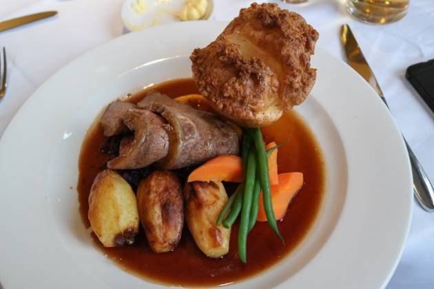 Brandshatch Place Hotel, Fawkham nr Dartford - Roast Beef