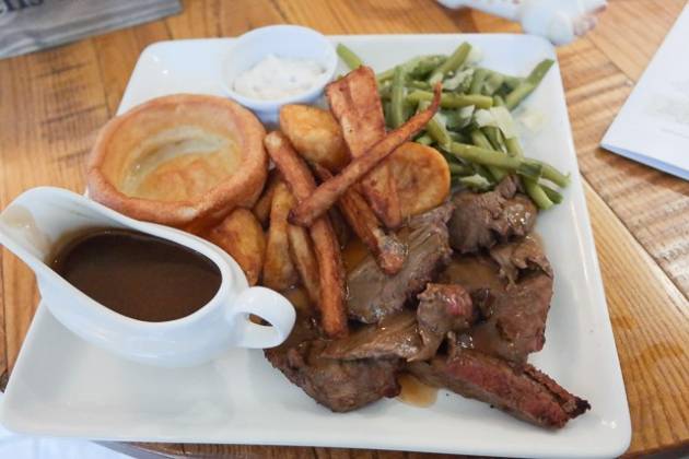 The Queens Head, Chislehurst, Kent - Roast Beef