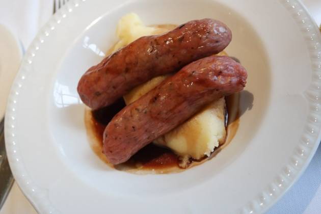 Brandshatch Place Hotel, Fawkham nr Dartford - Kid's Sausage & Mash