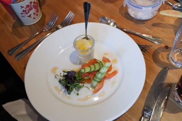 The Bull Hotel, Wrotham - Salmon Starter