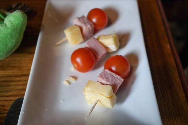 The Grasshopper Inn, Westerham, Kent - Ham, Cheese and Cherry Tomato