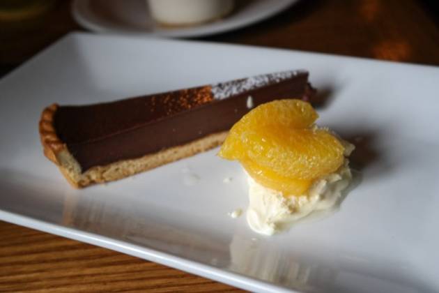 The Grasshopper Inn, Westerham, Kent - Bitter Chocolate Tart