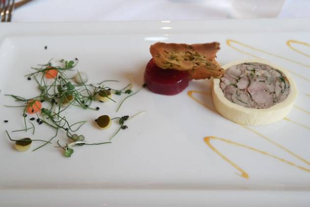 Brandshatch Place Hotel, Fawkham nr Dartford - Duck Rilette Starter