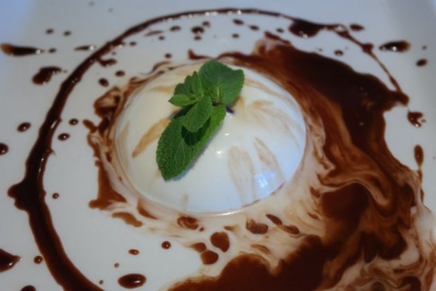 Rose and Crown, Farnborough in Kent - Panna Cotta