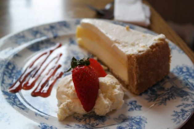 The Tigers Head, Chislehurst in Bromley, Kent - Baked Lemon Cheesecake