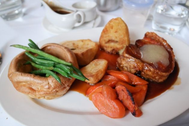The Gun, Docklands in London - Roast Pork Belly
