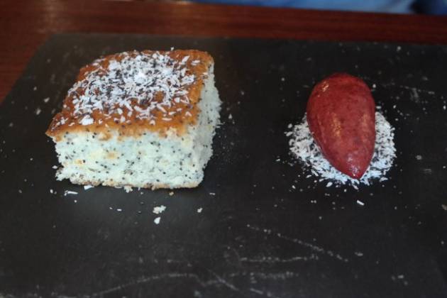 The Windmill, Hollingbourne in Kent - Coconut Cake