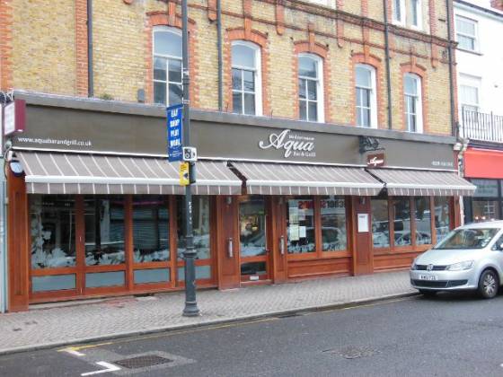 Aqua Bar & Grill in Bromley, Kent