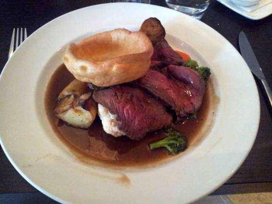 Aqua, Bromley - Roast Beef