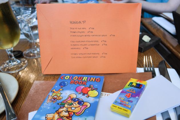 Bread Street Kitchen, St Pauls, London - Children's Menu