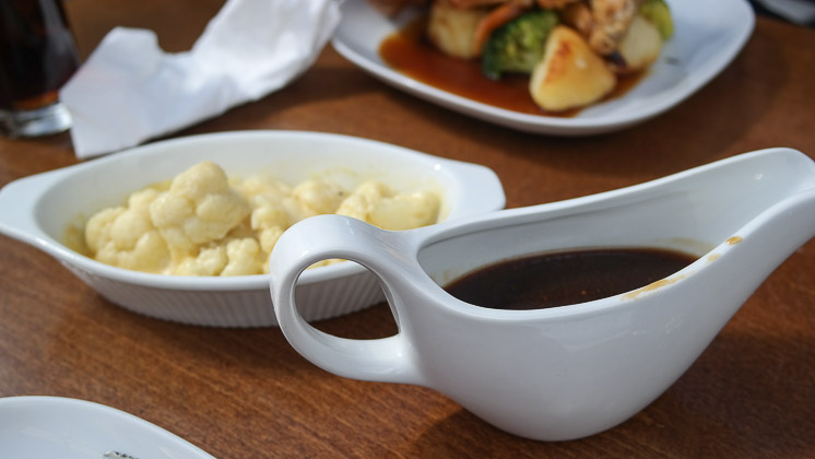 Cauliflower Cheese -and Extra Gravy The Crown and Anchor, Bromley Kent