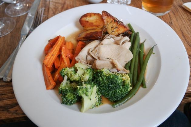 Celery Salt Roasted Pork - The Milk House, Sissinghurst