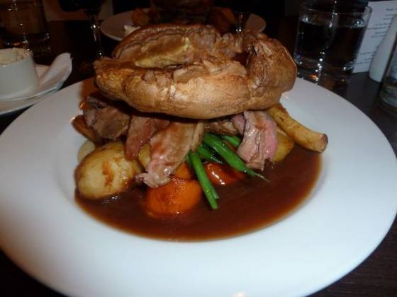 Charlotte's Place, Ealing - Roast Beef from a different angle :-)