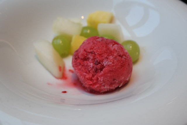 Child's Fruit Salad and Sorbet - National Maritime Museum, Greenwich, London