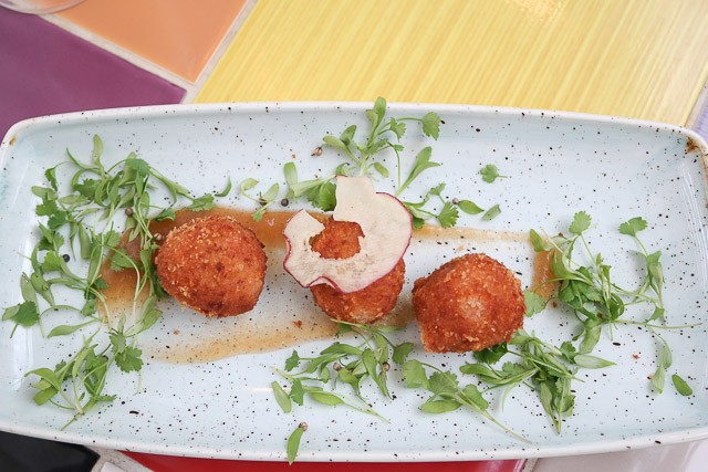 Chorizo & Cheese Croquettes - The Bulls Head Hotel, Bromley