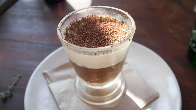 Dark Chocolate and Caramel Trifle - The Beacon, Royal Tunbridge Wells in Kent