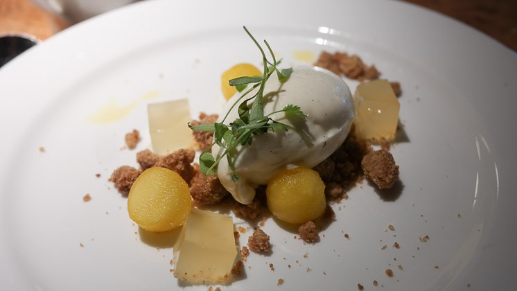 Deconstructed Cheesecake - The Swan at Chapel Down, Tenterden in Kent