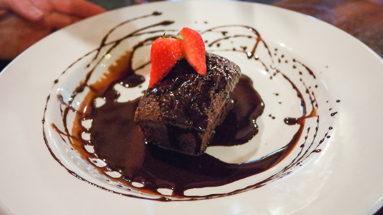 Gluten and Dairy Free Chocolate Pudding - The White Rock Inn, Sevenoaks in Kent