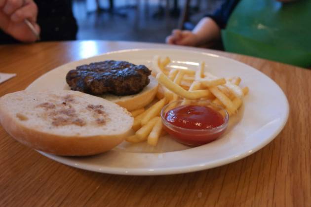 Hixster in Bankside, London - Children's Burger