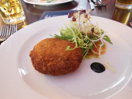 House on the Hill, Sevenoaks - Fried Buffalo Mozzarella Corozzo