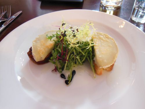 House on the Hill, Sevenoaks - Goats Cheese Crostini