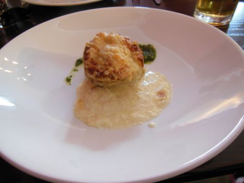 House on the Hill, Sevenoaks - Parmesan Cheese Souffle