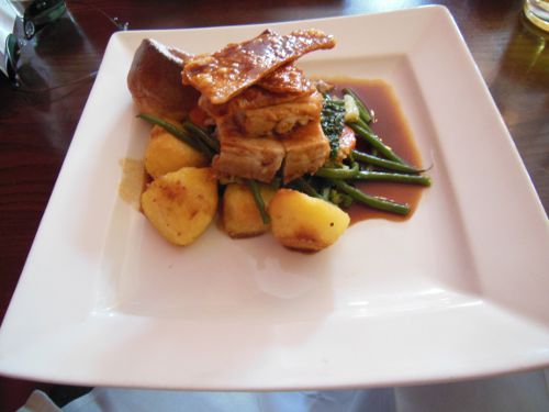 House on the Hill, Sevenoaks - Roast Pork Belly