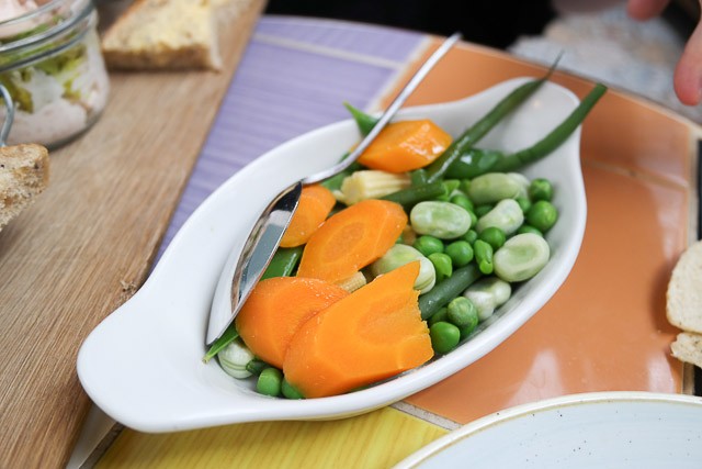 JW's vegetables - The Bulls Head Hotel, Bromley