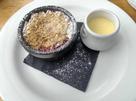 Kits Coty, Aylesford in Kent - Apple & Berry Crumble