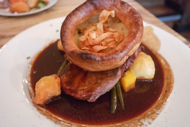 Lathams Brasserie in Hastings - Child's Roast Beef
