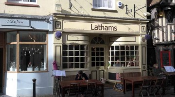 Lathams Brasserie in Hastings, East Sussex