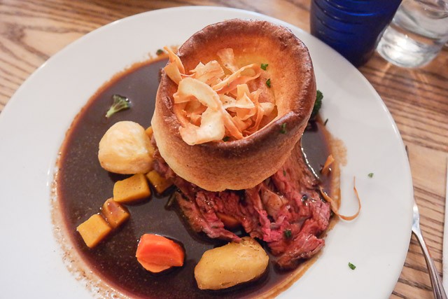 Lathams Brasserie in Hastings - Roast Lamb