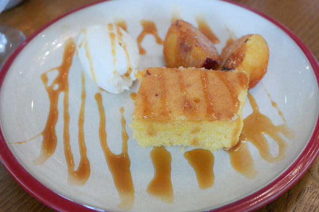 Lemon Polenta Cake - The Crooked Well in Camberwell, London