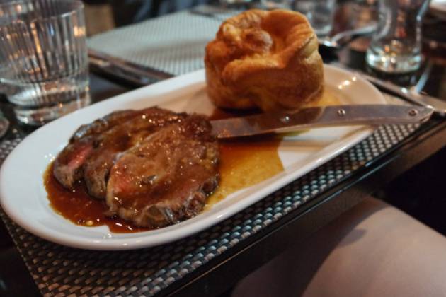 Malmaison in Charterhouse Square, London - Roast Beef