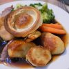 Mixed Roast Pork and Beef - The Two Brewers in Shoreham near Sevenoaks, Kent