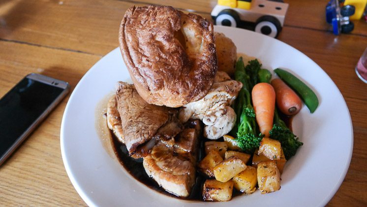 Mixed Roast - The Moody Mare, Mereworth nr West Malling, Kent