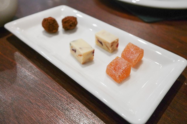 Petit Fours - County Restaurant at Abode, Canterbury in Kent