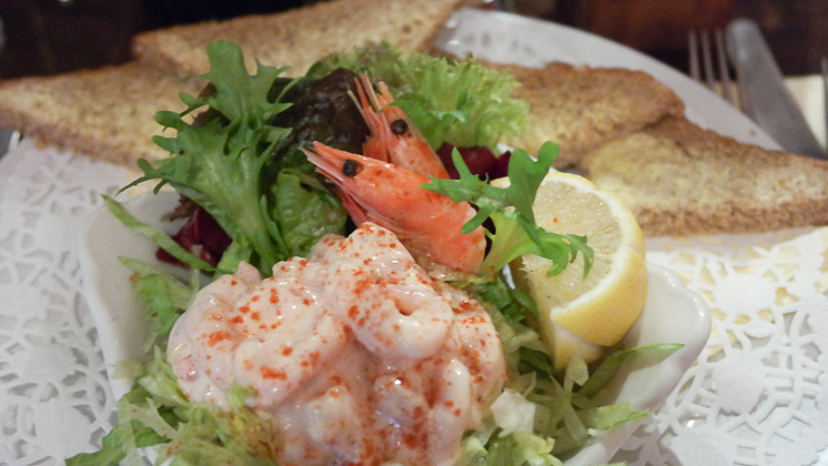 Prawn Cocktail Starter - The White Rock Inn, Sevenoaks in Kent