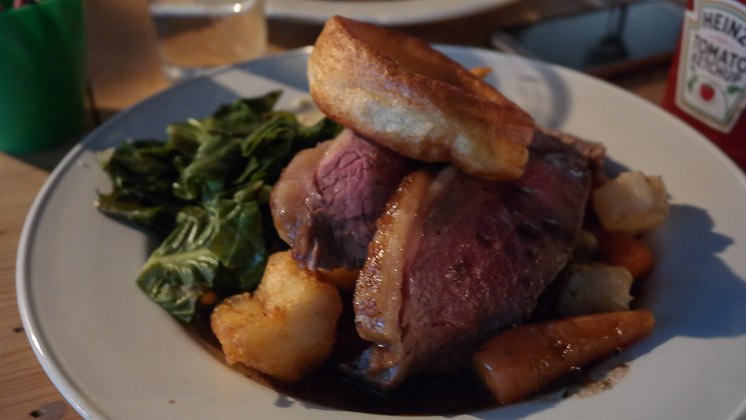 Roast Beef - Bridge House in Penge, London