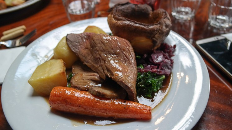 Roast Beef - The Baring Hall, Grove Park in Lewisham, London