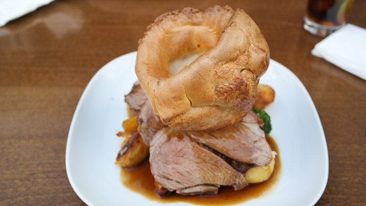 Roast Beef - The Crown and Anchor, Bromley Kent
