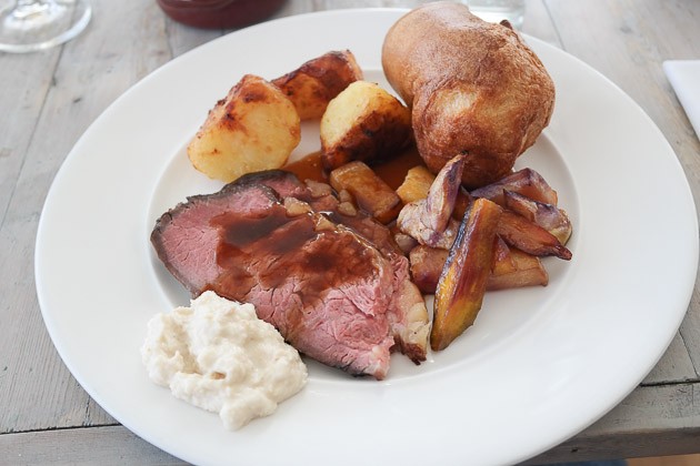 Roast Beef - The Gallivant, Camber near Rye, Kent