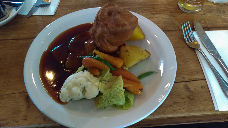 Roast Beef - The Poacher & Partridge, Tudeley in Tonbridge, Kent