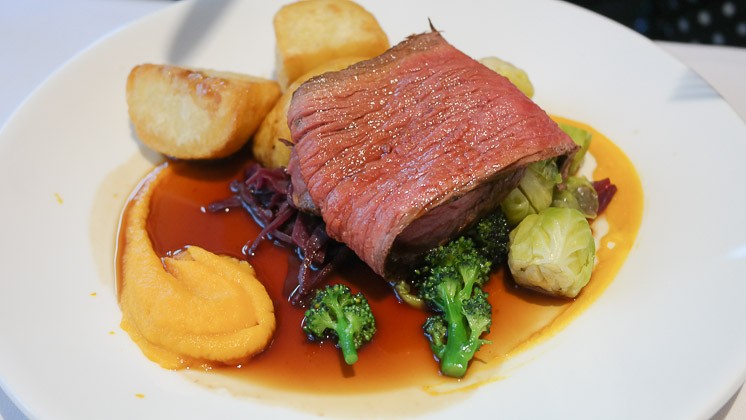 Roast Beef - The Vine Restaurant in Sevenoaks, Kent