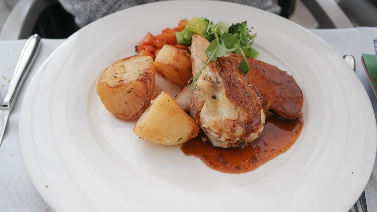 Roast Chicken - Bromley Court Hotel, Bromley in Kent