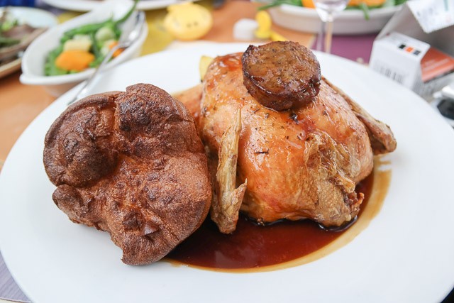 Roast Chicken - The Bulls Head Hotel, Bromley