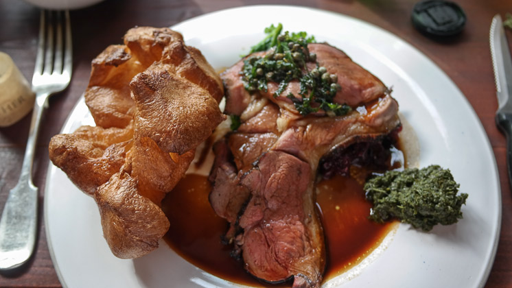 Roast Lamb - The Beacon, Royal Tunbridge Wells in Kent