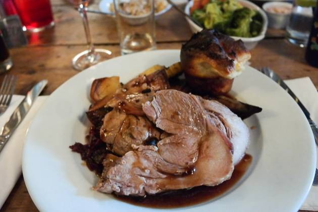 Roast Lamb - The George, Egerton in Ashford, Kent
